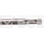 Бур по бетону, двойная спираль, Cobalt W-tip, 12x260 мм, SDS PLUS Denzel, фото5