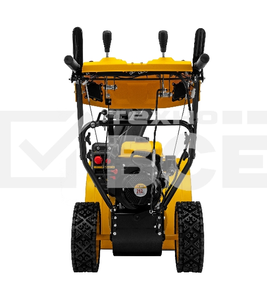 Бензиновая снегоуборочная машина SBM 610S PRO, 212cc, эл.старт, фара, обогрев  Denzel