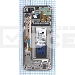 Дисплей для Samsung Galaxy S8 Plus SM-G955F черный с золотой рамкой, фото 1