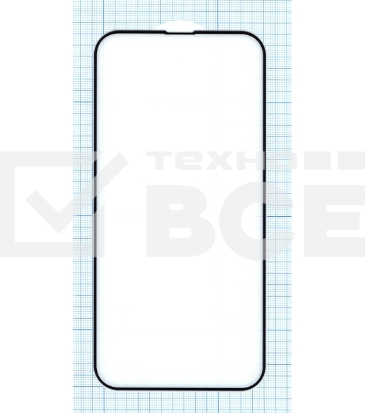 Защитное стекло для Apple iPhone 13 Pro Max черный