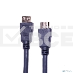 Кабель HDMI CP-HM-HM-10M Wize, 10 м, v.2.0, K-Lock, soft cable, 19M/19M, позол.разъемы, экран, темно-серый, пакет, фото4