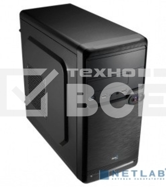 Корпус Aerocool / Formula Qs-182 черный без БП mATX 2x120mm 2xUSB2.0 1xUSB3.0 audio