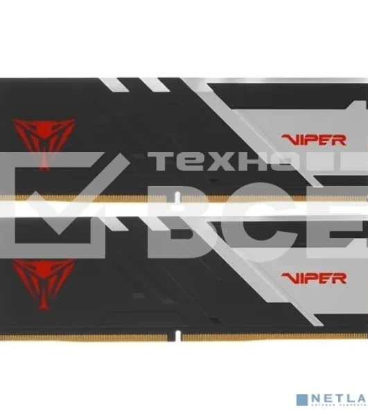 Оперативная память Patriot Viper Venom, DDR5, 32GB (2x16GB), 5600MHz, CL36, с радиаторами, RGB, черный