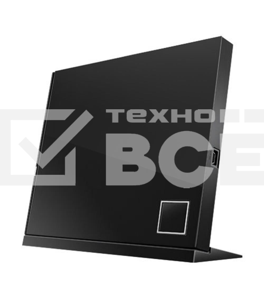 Привод Blu-Ray Asus SBC-06D2X-U/BLK/G/AS черный USB slim внешний RTL