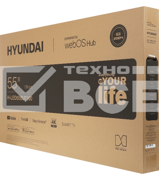 Телевизор  Hyundai 55