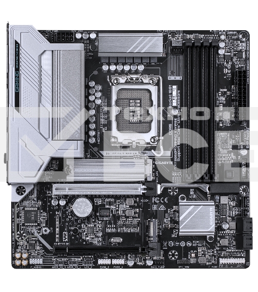 Материнская плата Gigabyte B860 GAMING X WIFI6E, LGA 1851, Intel B860, 4xDDR5, 4xSATA, 3xM.2, 1xPCIe 5.0 x16, 2xPCIe 4.0 x16, 1xHDMI, 1xDP, 1x 2.5Gb LAN, 4xUSB-A 2.0, 2xUSB-A 3.2 Gen 1, 1xUSB-C 3.2 Gen 2, 7.1, 3x3.5 мм, 3xARGB, 4xRGB, ATX