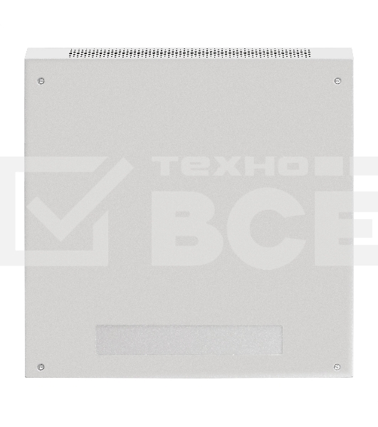 Шкаф телекоммуникационный 19' настенный 12U ExeGate EC-WM-12U.600.M.GREY (19', 12U, 600x600x635 мм (ШхГхВ), передняя дверь металл, съемные боковые панели, пыле- и влагозащита IP23, светло-серый RAL 7035)