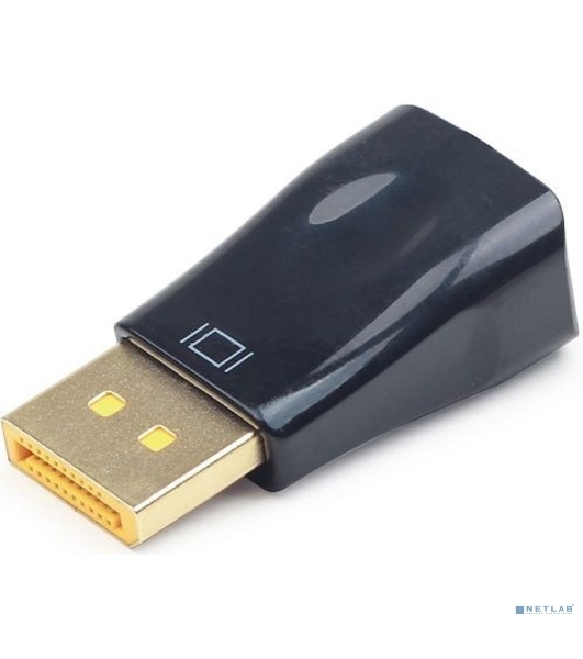 Адаптер Filum Display port - VGA, разъемы: DP male-VGA female, пакет. (FL-A-DPM-VGAF-1)