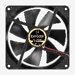 Вентилятор 12В DC ExeGate ExtraSilent ES14025B2P (140x140x25 мм, 2-Ball (двойной шарикоподшипник), 2pin, 1000RPM, 19dBA), фото4