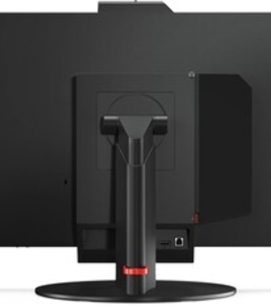 Монитор 27' Lenovo ThinkCentre 11JHRAT1UK IPS 2560x1440, 60 Гц, 4 мс, 16:9, 350 кд/м², HDMI, DP, 3.5 Jack, USB Hub (2x USB 3.1), динамики (2x2 Вт), веб-камера, микрофон, черный