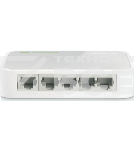 Коммутатор TP-Link SOHO TL-SF1005D Коммутатор 5-port 10/100M mini Desktop Switch, 5 10/100M RJ45 ports, Plastic case