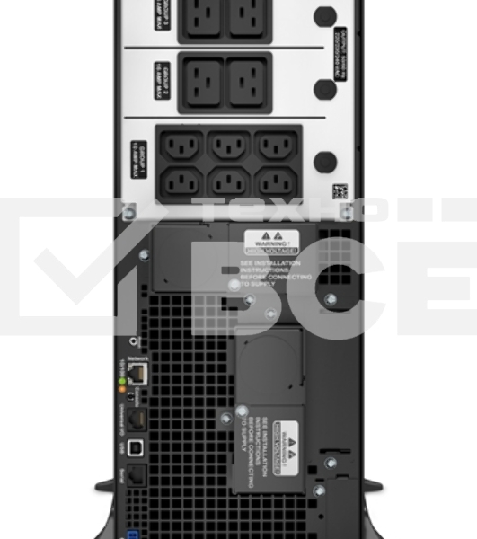 Источник бесперебойного питания APC Smart-UPS SRT SRT6KXLI 6000Вт 6000ВА черный