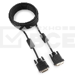 Кабель DVI-D single link Gembird/Cablexpert , 19M/19M, 4.5м, черный, экран, феррит.кольца, пакет (CC-DVI-BK-15), фото3