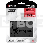 Накопитель SSD Kingston A400, 240GB, SATA III, 2.5