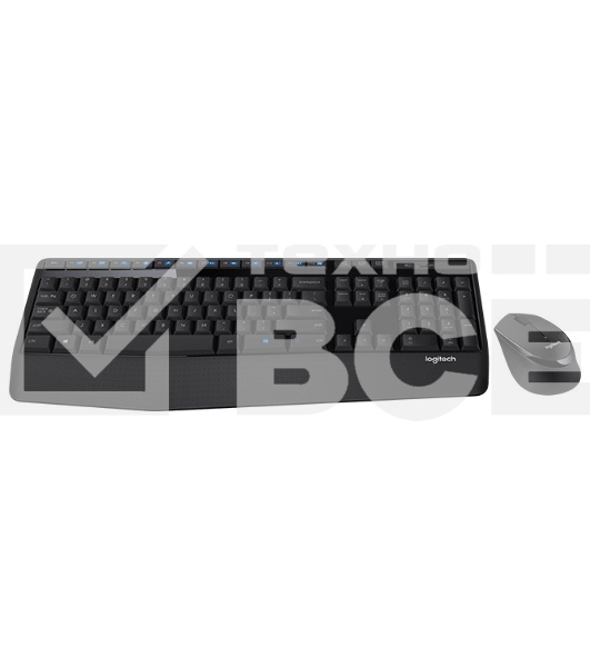 Клавиатура + мышь Logitech MK345 клав:черный мышь:черный USB 2.0 беспроводная Multimedia