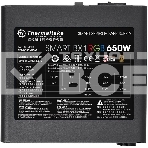 Блок питания Thermaltake Smart PS-SPR-0650NHSABE-1, 650Вт, 80 PLUS Bronze, 120мм, черный, фото4