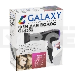 Фен для волос Galaxy Line GL 4332, черный, 2000 Вт, 2 скорости потока воздуха, 3 температурных режима, функция «холодный воздух», насадка-концентратор и насадка-диффузор в комплекте, подвесная петля, фото5