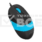 Мышь проводная A4Tech Fstyler FM10 черный/синий, 1600 dpi, USB, кнопки - 4, фото5