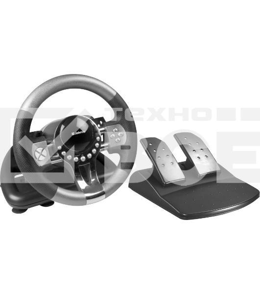 Руль Defender FORSAGE {12 кн+2перекл.+1перекл. 8-ми позиц., USB}