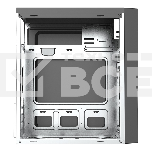 Компьютерный корпус Сase Forza mATX, 450W, 2xUSB 3.0, Black, w/o FAN, 12 cm fan PSU, power cord