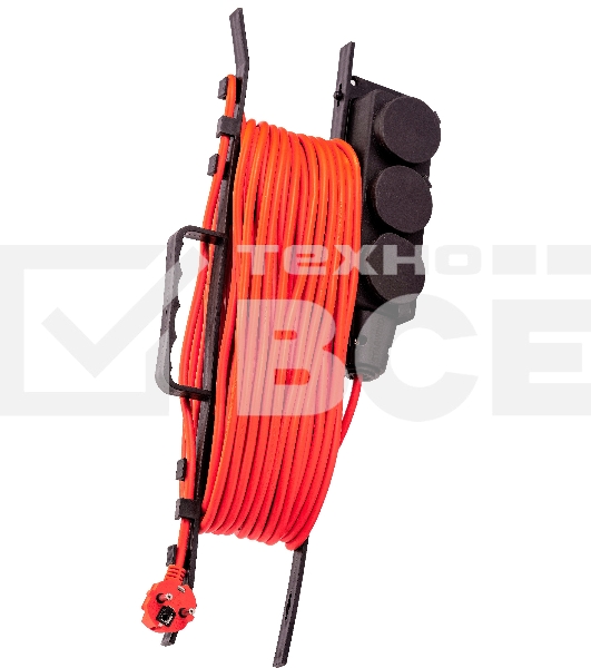 Удлинитель силовой Starwind ST-PS3.10/B 3x1.0кв.мм 3розет. 10м ПВС пласт.рамка черный