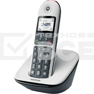 Радиотелефон Dect Motorola CD5001 черный/белый