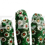 Перчатки садовые х/б ткань с ПВХ точкой, манжет, M Palisad, фото5