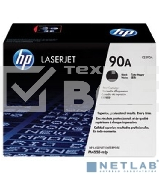 Картридж лазерный HP CE390A черный LJ M4555MFP/LJ 601n (10000стр.)
