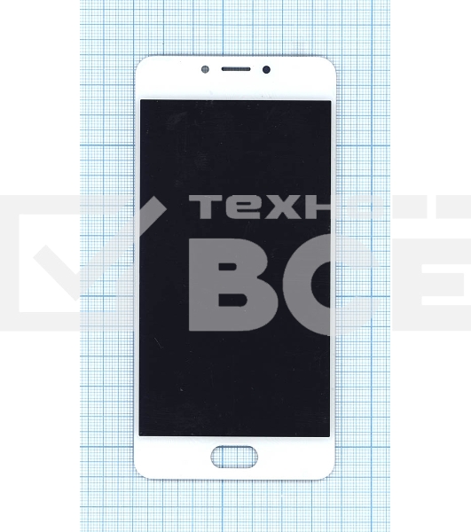 Дисплей для Meizu M5с, белый