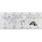 Клавиатура для ноутбука Samsung X1, серебристая, фото3