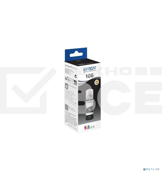 Контейнер с черными чернилами EPSON C13T09C14A
