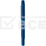 Ручка перьевая Parker IM Monochrome F328 (2172963) Blue PVD F сталь нержавеющая подар.кор., фото2