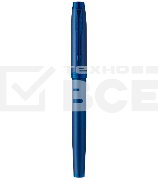 Ручка перьевая Parker IM Monochrome F328 (2172963) Blue PVD F сталь нержавеющая подар.кор.