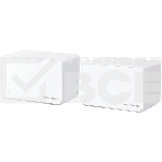 Домашняя Mesh Wi‑Fi система AX3000 Whole Home Mesh Wi-Fi 6 SystemSPEED: 574 Mbps at 2.4 GHz + 2402 Mbps at 5 GHzSPEC: Internal Antennas, 3× Gigabit Ports per Unit (WAN/LAN auto-sensing), 1024-QAM, OFDMA, HE160FEATURE: MERCUSYS APP, Router/AP Mode, One Unified Network, Seaml, фото10