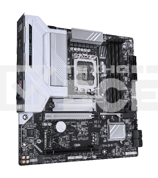 Материнская плата Gigabyte B860 GAMING X WIFI6E, LGA 1851, Intel B860, 4xDDR5, 4xSATA, 3xM.2, 1xPCIe 5.0 x16, 2xPCIe 4.0 x16, 1xHDMI, 1xDP, 1x 2.5Gb LAN, 4xUSB-A 2.0, 2xUSB-A 3.2 Gen 1, 1xUSB-C 3.2 Gen 2, 7.1, 3x3.5 мм, 3xARGB, 4xRGB, ATX