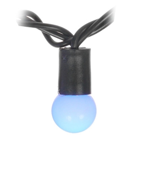 Гирлянда светодиодная Neon-night Шарики 5м, 20 LED, IP20, прозрачный провод, свечение мульти (RG/RB), контроллер 8 режимов, 230В