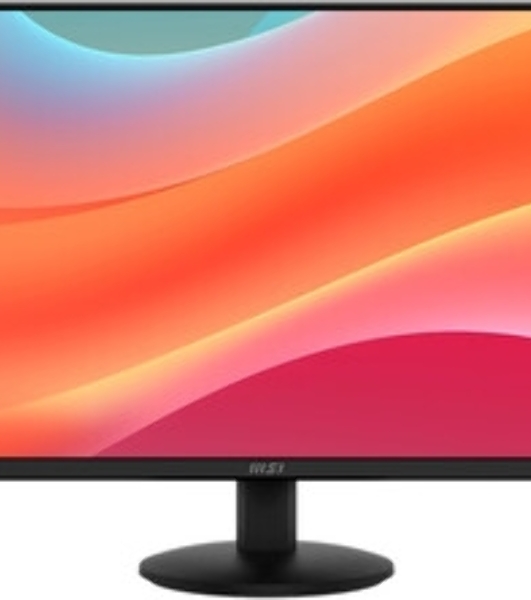 Монитор 23.8' MSI Pro MP242L IPS 1920x1080, 100 Гц, 4 мс, 16:9, 250 кд/м², HDMI 1.4b, DP 1.2a, 3.5 мм, Adaptive-Sync, черный
