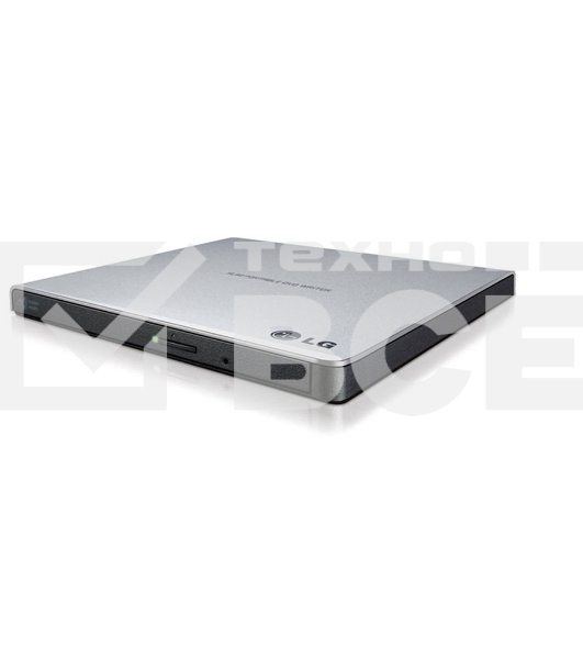 Привод DVD-RW LG GP57ES40 серебристый USB внешний
