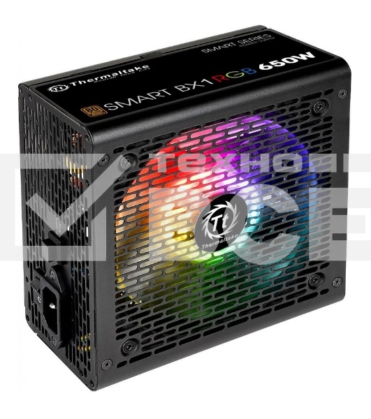 Блок питания Thermaltake Smart PS-SPR-0650NHSABE-1, 650Вт, 80 PLUS Bronze, 120мм, черный
