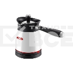 Электрическая турка Centek CT-1080 W (белый) 0.5л, 1000Вт, нерж.сталь, съемная мягкая ручка, крышка, фото 1