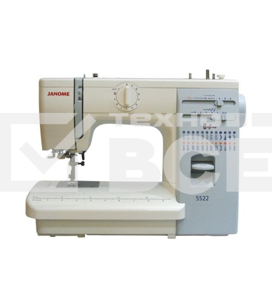 Швейная машина Janome 5522 белый