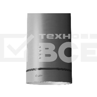 Вытяжка каминная LEX TUBO ISOLA 350 нержавеющая сталь управление: кнопочное (1 мотор)
