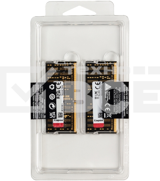Оперативная память Kingston Fury Impact, DDR4, 64GB (2x32GB), 3200MHz, CL20, SO-DIMM