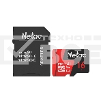 Флеш-накопитель NeTac Карта памяти Netac MicroSD card P500 Extreme Pro 16GB, retail version w/SD adapter, фото13