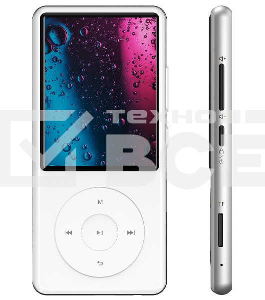 Плеер Hi-Fi Flash Digma M5 BT 16Gb белый/2.4
