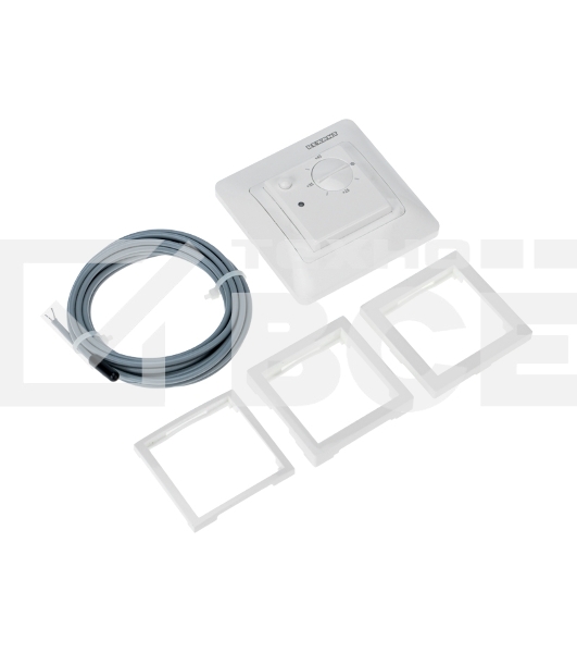 Терморегулятор механический Rexant RX-308G белый (совместим с Schneider серии Glossa)