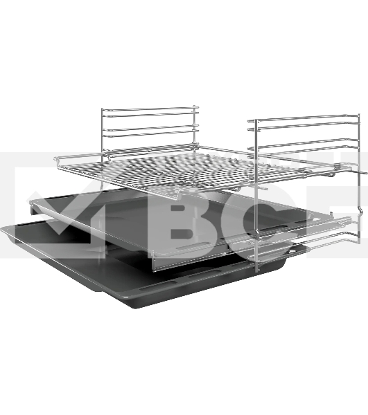Духовой шкаф Bosch HBF534EB0Q Встраиваемый электрический духовой шкаф 60 x 60 cm Черный, объем 66л, Размеры прибора (мм) 595 x 594 x 548 mm