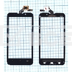 Сенсорное стекло (тачскрин) для ZTE Majesty Z796C, черное, фото3