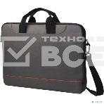 Сумка для ноутбука PORTCASE KCB-141GY (нейлон, серая до 15,6'), фото4