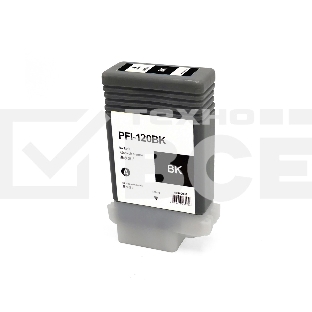 Струйный картридж NV Print PFI-120BK (NV-2885C001) Black для Canon imagePROGRAF TM-200/205/300/305 (130 мл) совместимый